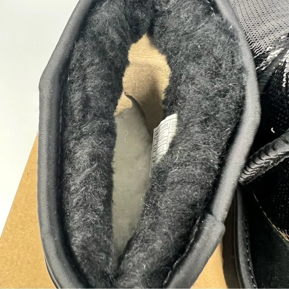 UGG Classic Mini Mirror Ball Boots Size 5